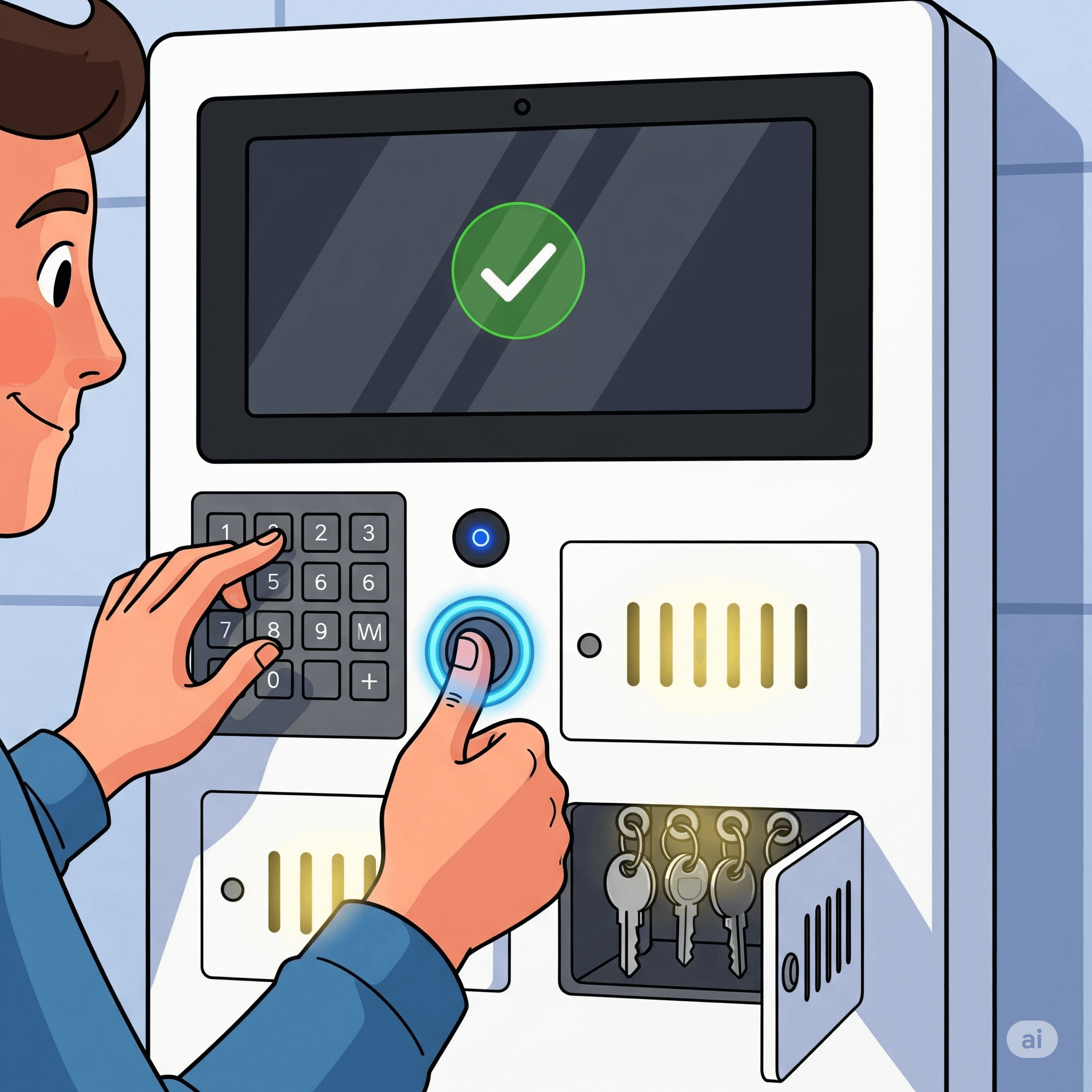 Modern RFID access card technology